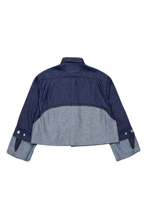 blue cotton shirt MAISON MARGIELA KIDS | M60660MM03WM601